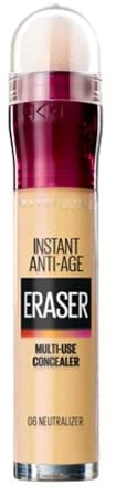 3 x Maybelline Instant Anti Age Eye Concealer Eraser 6.8ml - 06 Neutralizer