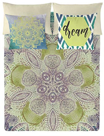 Iceberg Raisa Bettbezug, Mehrfarbig, 135 cm