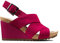 Clarks Flex Sand, Sandali con Cinturino alla Caviglia Donna, Rosa (Fuchsia Suede Fuchsia Suede), 38 EU