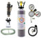 OCOPRO CO2 Anlage Inline DLX-500 Plus Aquarium mit Nachtabschaltung & 2kg Mehrwegflasche (2kg)