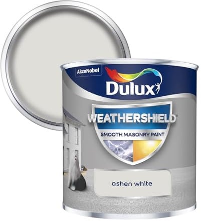 Dulux All Weather Protection Smooth Masonry - 250ml - Ashen White