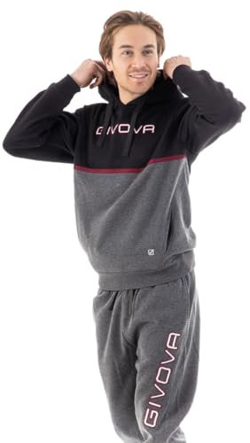 Givova Passen Italien 106,2XS,Schwarz/Dunkelgrau,Mann