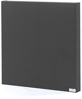 Bluetone Acoustics Wall Panel Pro - Professionel Schallabsorber - Akustikpaneele für die Raumakustik - Akustikplatten und absorber - Acoustic Panel - Akustikelemente (50x50x5cm, Anthrazit)