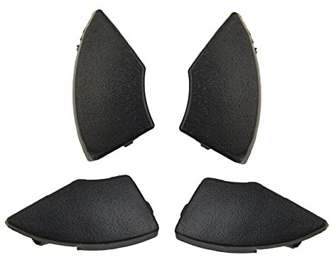 DAZZLEEX 4 bottoni per Fiat 500Cd pulsante Cd pulsanti nero Trim muffa copertura rimozione