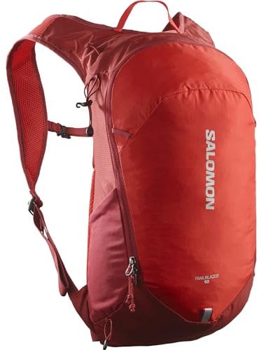 Salomon Trailblazer 10 Unisex-Wanderrucksack, Vielseitig, Einfach zu benutzen, Bequem und leicht, Rot