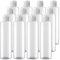 BPZXL 12 pièces 250ml Transparent flacons vides en plastique avec Bouchon à Charnière Transparent Bouteilles Pour Cosmétique Savon Gel Huile essentielle Lotion le shampooing