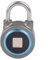 Fockety Lucchetto dell'impronta Digitale, Bluetooth IP65 impermeabilizza Il Lucchetto astuto biometrico Senza Chiave con App sblocca, Serratura Elettronica di Combinazione per Il portone