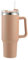 JFABL 40 oz Tumbler with Handle and Straw Lid, Stainless Steel Vacuum Insulated Travel Coffee Mug Cup, Double Wall Metal Tumbler Cup Keeps Maintains Cold Heat and Ice for Hours,1182ml(Brown)