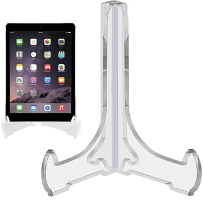 Supporto per piatti per presentazione – Supporto in acrilico per piatti – Supporto per foto antiscivolo, cornice per libri da tasca, libri di fiammiferi