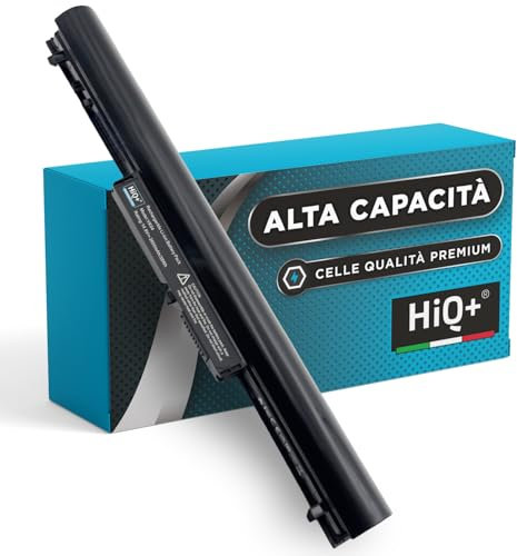 Batteria HiQ+ Compatibile con HP VK04 695192-001 HSTNN-YB4D 694864-851 TPN-Q113 TPN-Q114 TPN-Q115 15-B061EL 15-B119SL 15-B051EL 15-B140EL 15-B040SL 242 G1 242 G2 - Alta Capacità