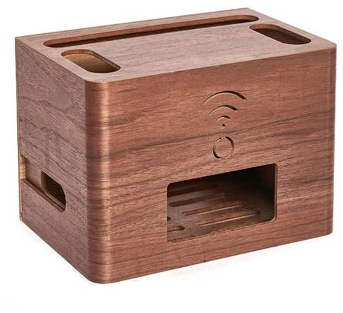 Wire Storage Box for Router TV Cabinet Set top Box and More Cable Management Organizer for Office and Home
