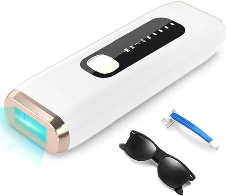 IPL Laser Haarentfernungsgerät mit 5 Stufen & 999.999 Blitzen - laser haarentfernung zuhause - Gesicht/Körper/Bikini