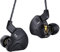 CCZ DC03 in Ear Monitor Headphones, Deep Bass Sound Wired Earbuds IEM Earphones, 1DD HiFi in Ear Headphones Noise Cancelling Ear buds, IEMs for Gaming Musician Singer Stage Calling(Black, without Mic)