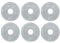 Nilnyvda Paño de fregona Compatible con repuestos for aspiradoras Robot Xiaomi S10+ / S10 Plus / B105(6.pcs)