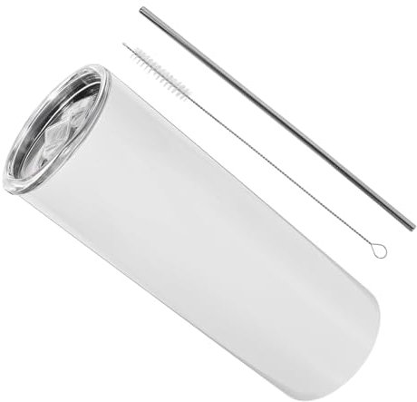 COLLBATH Tazza Termica in Acciaio Inossidabile Con Cannuccia Tazza Isolata Per Bevande Con Coperchio