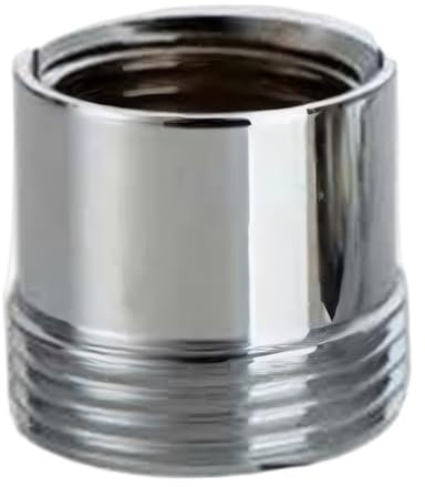 Adattatore per rubinetto per lavastoviglie portatile, adattatore per tubo flessibile in ottone da 1/2 femmina a 3/4 maschio, connettore per tubo da giardino, per flessibile per