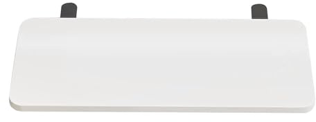 ZHZHXR Desk Shelf Clamp Fold, Ergonomic Monitor Monitor and Extender Riser for Office, Dorm, Home, Computer Monitor Stand, White(60x20cm)