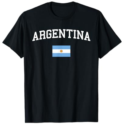 Argentinische Flagge Herren Damen Kinder Argentinien T-Shirt