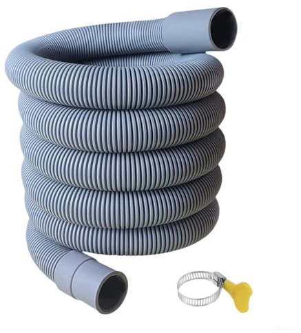 Leakproof Dehumidifier Drain Hose with Connector Clamp, Flexible Lengths for Custom Fit and Easy Installation (6.5ft（2m）)