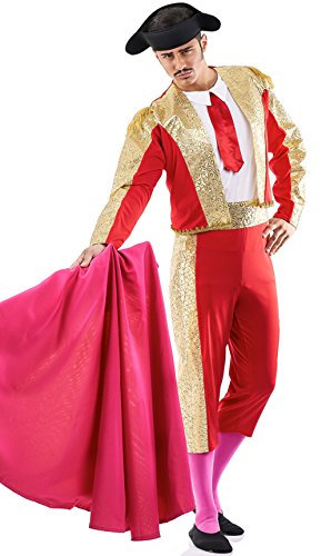 Disfraz de Torero Rojo para hombre