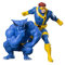 Kotobukiya - Marvel Universe X-Men Cyclops & Beast 2 Zahlen 1/10 Maßstab MK257