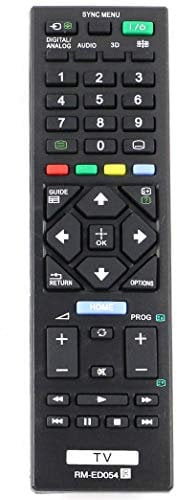 allimity RM-ED054 Replaced Remote Control fit for SONY TV KDL-32R420A KDL-32R421A KDL-32R423A KDL-32R424A KDL-40R470A KDL-40R471A KDL-40R473A KDL-40R474A KDL-46R470A KDL-46R473A