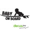 Decus Baby on Board Surfboard // Sticker OEM JDM Style Aufkleber