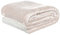 Brandsseller Fleecedecke 100x150 cm – Kuschelige Sofadecke/Couchdecke aus Fleece & Sherpa – Flauschige Wohndecke – Weich & zweiseitig, auch als Babydecke geeignet - Hellgrau/Weiß