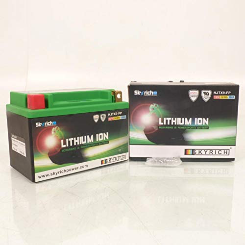 Skyrich Lithium Battery for Triumph 650 Daytona 2005 YTX9-BS / 12V 8Ah Motorcycle