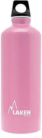LAKEN Botella de Agua de Aluminio con Boca Estrecha - Cantimplora Ligera y Reciclable Aislante para Niños - Perfecta para Gimnasio, Viaje y Deporte - 600ml, 750ml, 1l
