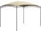 vidaXL Pavillon Gartenzelt Partyzelt Sonnenschutz Festzelt Pergola Überdachung Gartenpavillon Bierzelt Terrasse 3x4x2,65m Creme 180g/m²