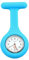 TOPSTUFF - Montre pour Blouse Infirmière Montre Silicone avec Broche pour Infirmières et à Tout Autre Professionnel de la Santé (Bleu)