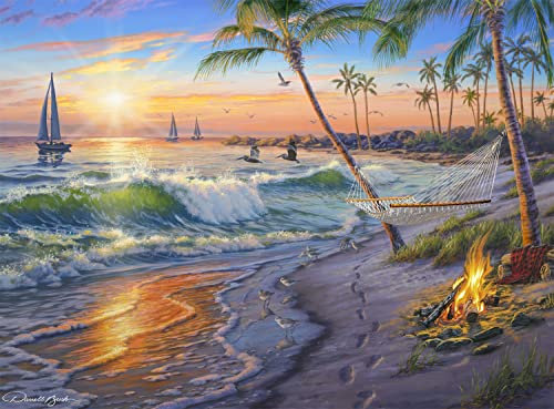 Buffalo Games - Darrell Bush - Sunset Cruise - Puzzle 1000 Teile