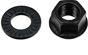 3/8 Mutter mit U-Scheibe für Nexus 3-Gang Schaltung SW 15 mm Schwarz