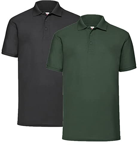 Fruit of the Loom Men's Polo Shirt, XXL
