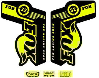 Adesivi compatibili con forcella bici Fox 32 Float 29''