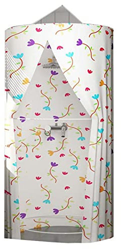 jiele Cabina Ajustable Ducha De Cabina Baño para Acampar Carpa De Ducha Emergente para Viajes De Campamento, Cambie Y Ducha 100 X 200 CM,B [Clase de eficiencia energética A]