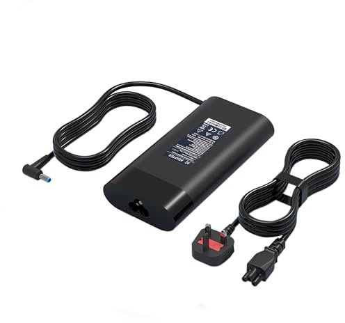 HotTopStar 200W Laptop Charger for HP Omen 15 17, Pavilion Gaming 15 17, ZBook Fury Create Studio 15 17 G3 G4 G5 G6 G7 G8, TPN-LA21 TPN-DA10 ADP-200HB B HP Envy 15-ep 19.5V 10.3A AC Adapter