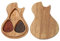 Gitarren Plektrumbox mit 3 Stück Plektrum, Gitarren Pick Box aus Holz als Geschenk für Gitarristen, Eingraviert Klassisches Gitarrenplektren Box für Geschenk Musikinstrument Bass Ukulele Zubehör