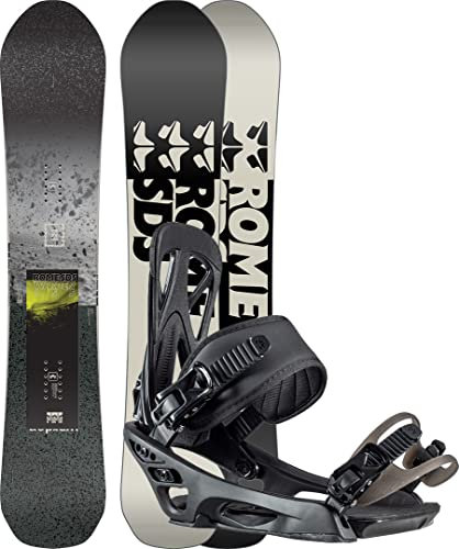 Rome Warden Wide 160W 2023 inkl. United Black, L/XL