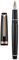 Jinhao 82 Black Acrylic Fountain Pen, Iridium Fine Nib Classic Design Smooth Writing Pen with Ink Converter (Gold Trim)