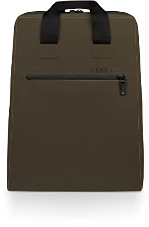 Audi 3152201800 Rucksack Tasche Tragetasche Backpack, Ringe Logo, grün