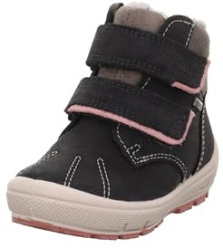 superfit Groovy, Stivali da neve Bambine e ragazze, Grigio Rosa 2000, 24 EU Stretta