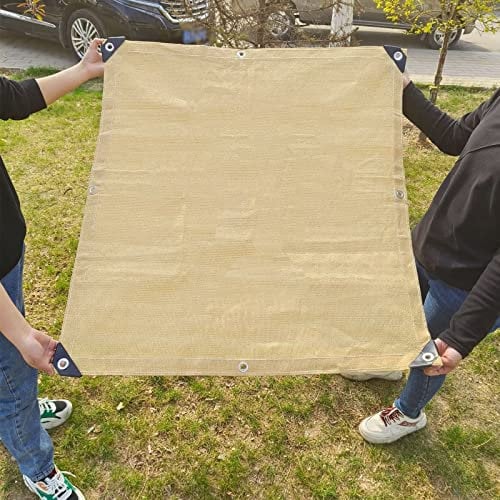 PIPRE 2.5 m x 7.5 m Voile d'ombrage rectangulaire, imperméable, Filet d'ombrage, 90% de Protection Anti-UV - Respirant, rafraîchissant - pour Jardin, Balcon, Piscine et terrasse