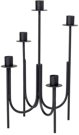 broste Copenhagen Farri Leuchter, schwarz, 36cm