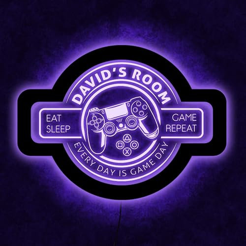 Personalisiertes Papas Garage Neon Schild, Papas Garage LED Schild, Individuelles Garage Neon Schild, Papas Garage Schild, Garage Leuchtschild, Garage Namensschild