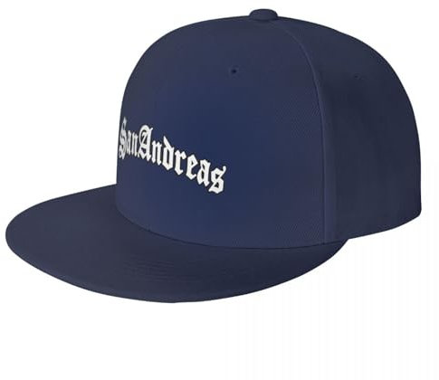 Neutrale Baseballmütze atmungsaktiv lässig Sherm Head GTA San Andreas Logo Baseballmützen Unisex Snapback Caps Hip Hop Flat Cap Sport Outdoor Geschenk