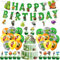 MIFKLMV 46 Pieces Zom-bies Party Balloons, Plants vs Zom-bies Party Supplie, Zom-bies Party Game Party Supplies Birthday Decorations Balloon, anging Banner Cake Flags for Kids Boys Birthday Party