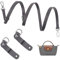 GADITIEK Schultergurt für Longchamp Tasche Damen Mini, Grau Kein Bohren Erforderlich Schulterriemen, Einstellbar Strap for Longchamp Mini Bag
