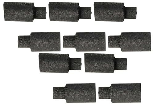 vhbw 10x Kohlebürste 3 x 2 x 6,5 mm kompatibel mit Roco H0 23240, 43221, 43001, 43005 Lokomotive, Modellbau Eisenbahn